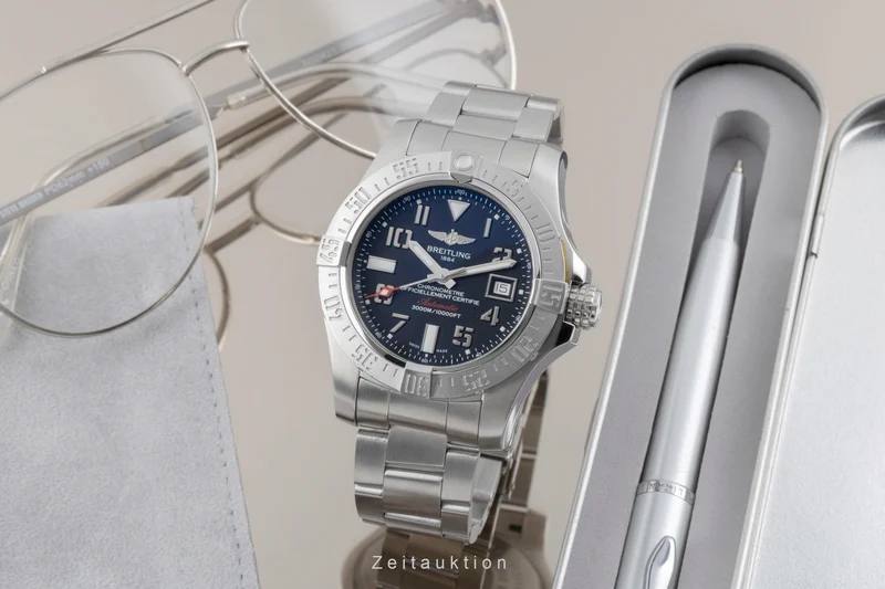 Breitling Avenger II Seawolf steel automatic men's watch A1733110/BC31 [2601124]