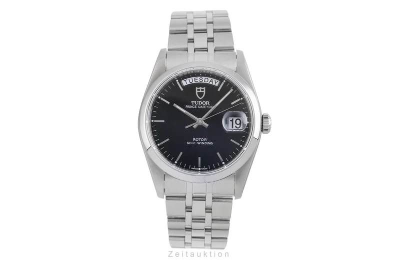 Tudor Date-Day steel automatic men's watch 76200 [2601120]