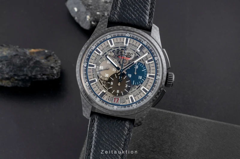 Zenith El Primero chronograph carbon automatic men's watch 10.2260.400/69.R573 Limited [2600974]