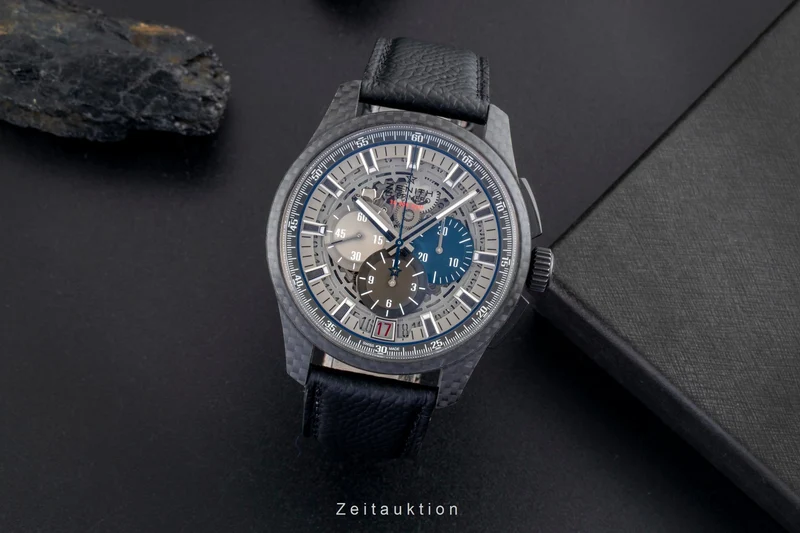 Zenith El Primero chronograph carbon automatic men's watch 10.2260.400/69.R573 Limited [2600974]