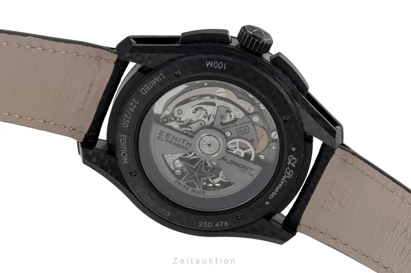 Zenith El Primero chronograph carbon automatic men's watch 10.2260.400/69.R573 Limited [2600974]