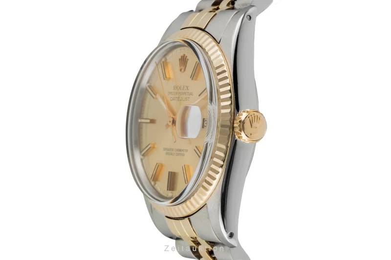 Rolex Datejust steel / gold automatic men's watch 16013 Vintage [2601116]