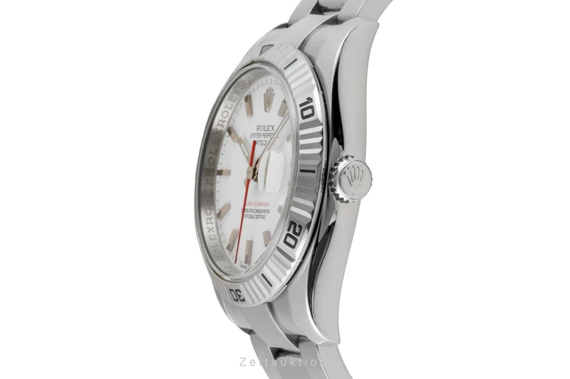 Rolex Datejust Turn-O-Graph steel / white gold automatic men's watch 116264 [2601218]