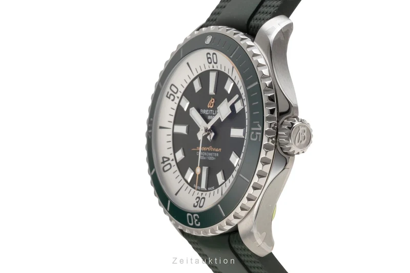 Breitling Superocean steel automatic men's watch A17376A31L1S1 LP: 5450EUR [2601341]