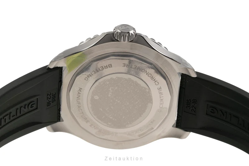 Breitling Superocean steel automatic men's watch A17376A31L1S1 LP: 5450EUR [2601341]