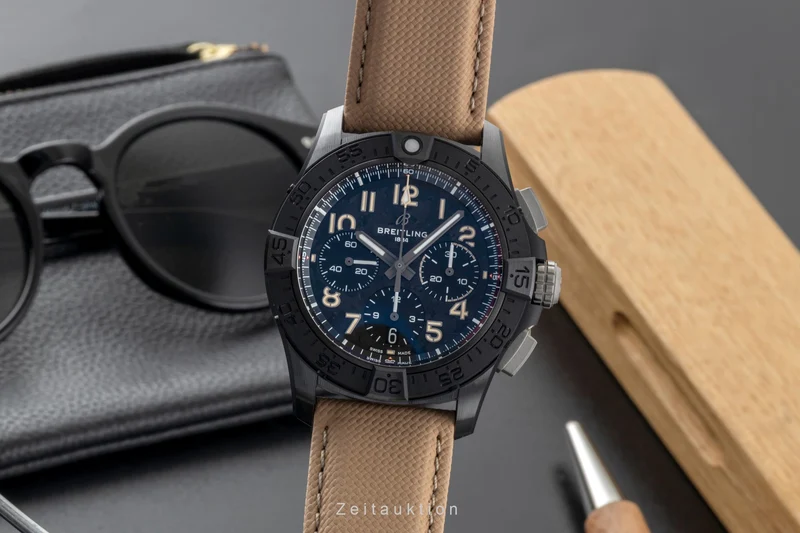 Breitling Avenger chronograph ceramic automatic men's watch SB0146101B1X1 LP: 9600EUR [2601324]
