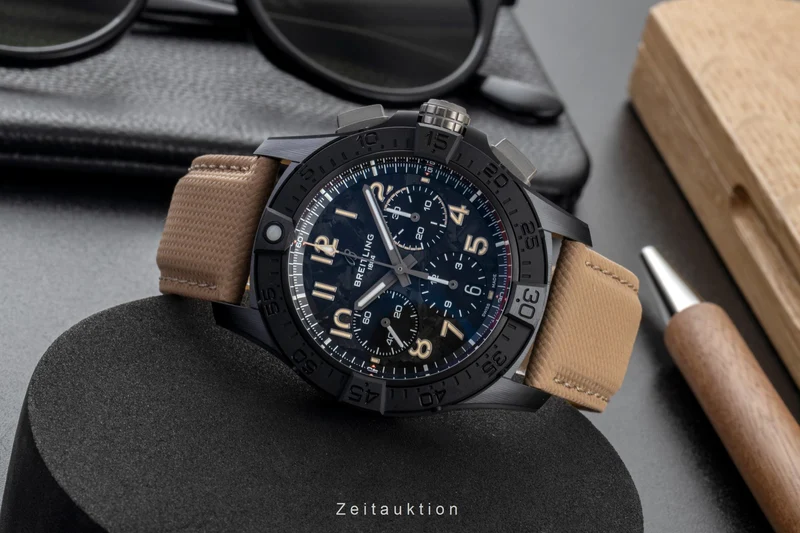 Breitling Avenger chronograph ceramic automatic men's watch SB0146101B1X1 LP: 9600EUR [2601324]