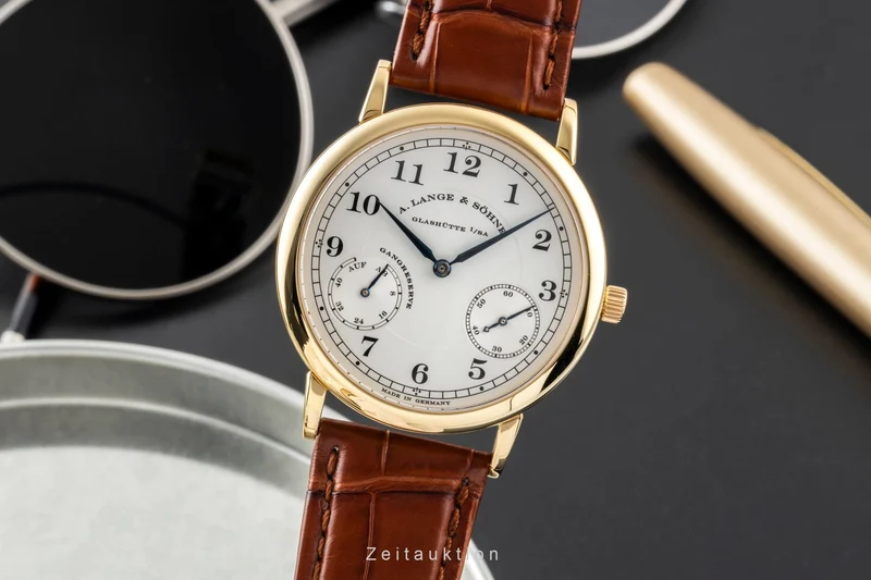 A. Lange & Söhne 1815 18 ct gold manual winding men's watch 221.021 LP: 37600EUR [2601193]