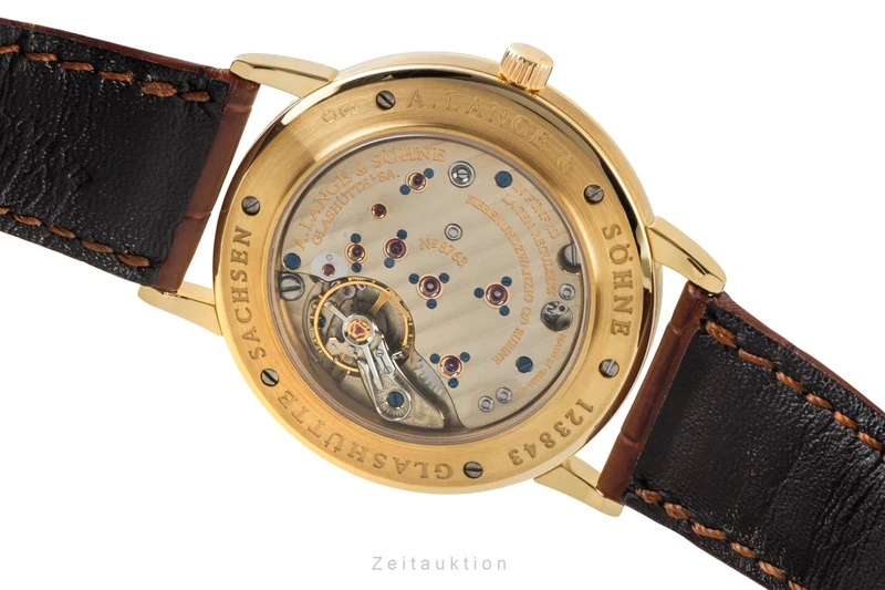 A. Lange & Söhne 1815 18 ct gold manual winding men's watch 221.021 LP: 37600EUR [2601193]