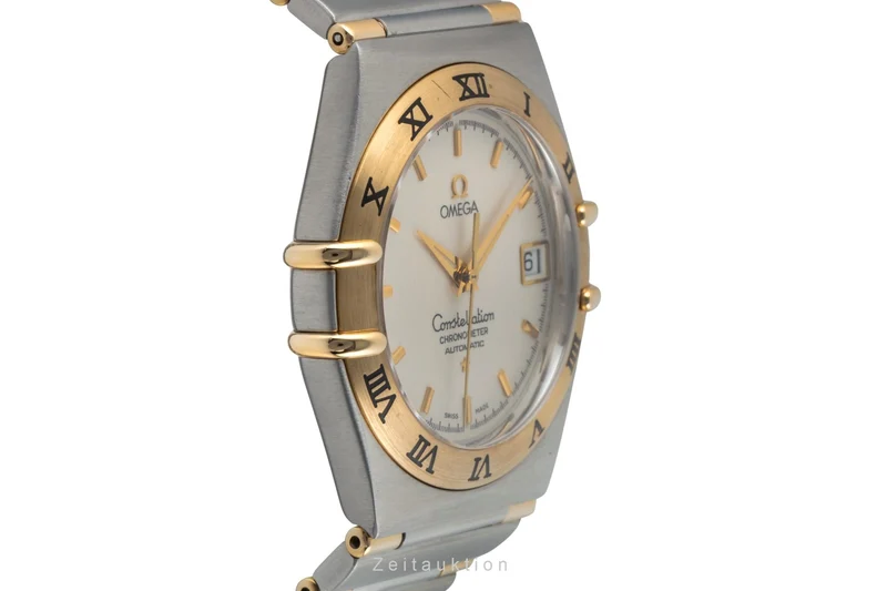 Omega Constellation steel / gold automatic men's watch 1202.30.00 [2600040]