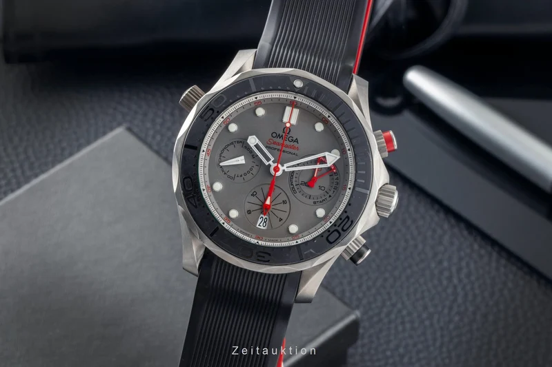 Omega Seamaster chronograph titanium automatic men's watch 212.92.44.50.99.001 [2600904]