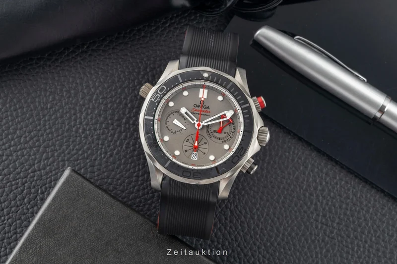 Omega Seamaster chronograph titanium automatic men's watch 212.92.44.50.99.001 [2600904]