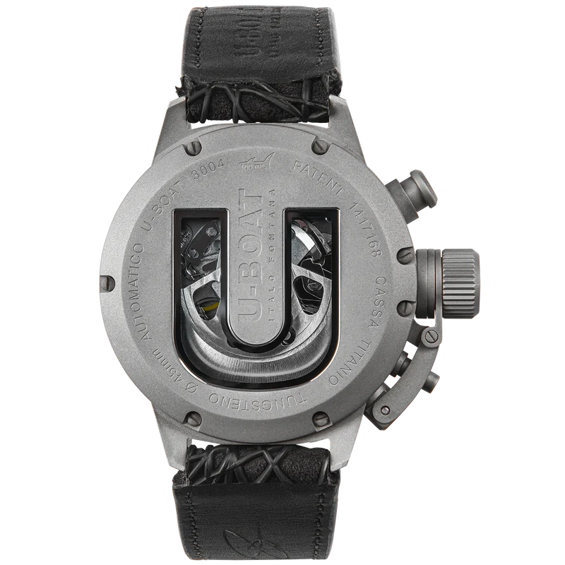 U-Boat Classico 45 TITANIUM TUNGSTEN BLACK
