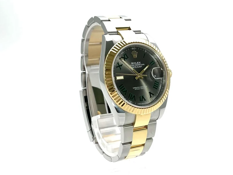 Rolex Datejust 41 Edelstahl Gelbgold 126333 Slate aus 2020