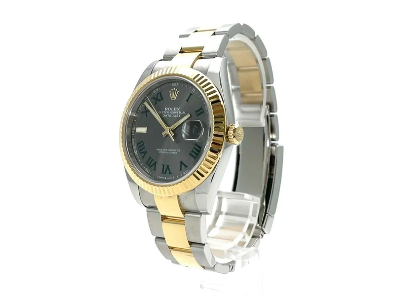 Rolex Datejust 41 Edelstahl Gelbgold 126333 Slate aus 2020