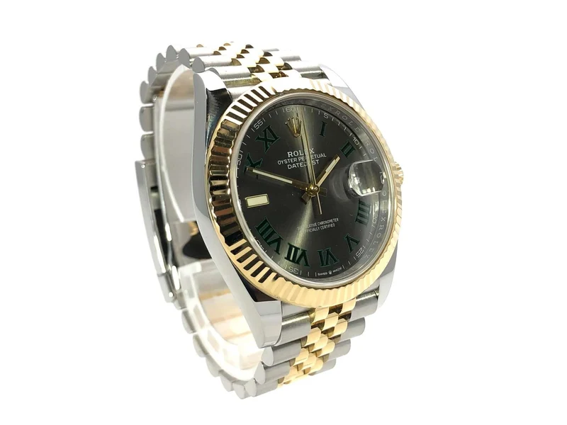Rolex Datejust 41 Edelstahl Gelbgold 126333 Slate Jubile-Band aus 2020
