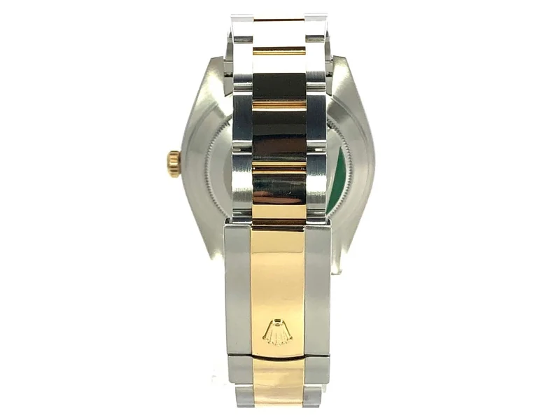 Rolex Datejust 41 Edelstahl Gelbgold 126333 Weiß aus 2017