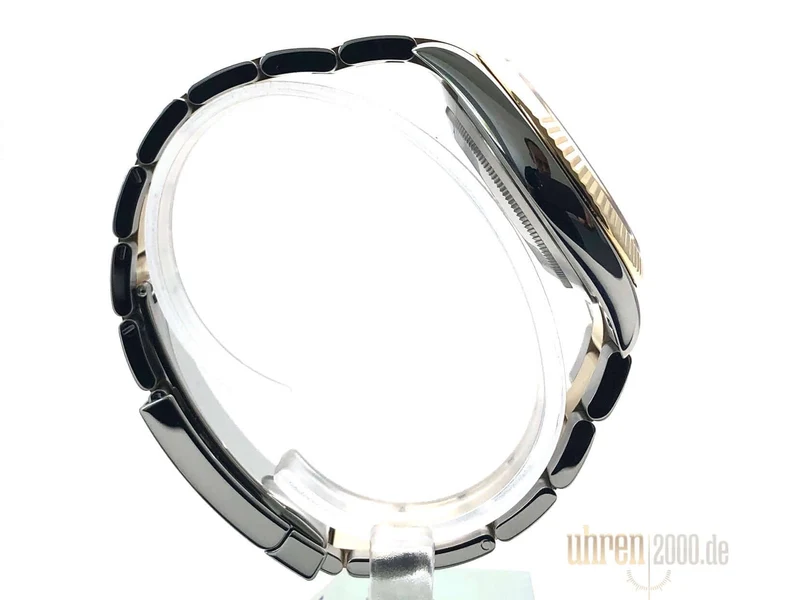 Rolex Datejust 41 Edelstahl Gelbgold 126333 Schwarz aus 2016