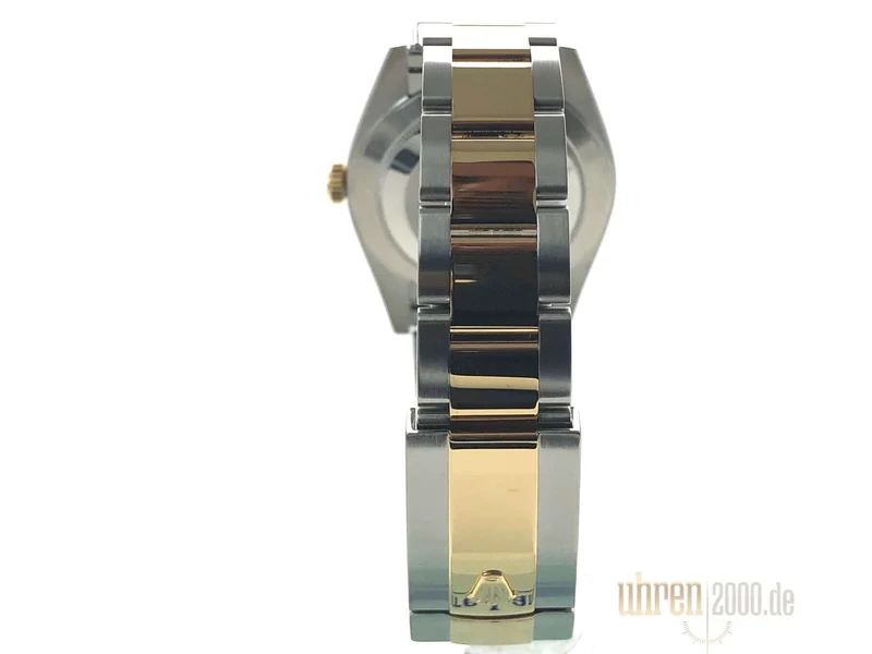 Rolex Datejust 41 Edelstahl Gelbgold 126333 Schwarz aus 2016