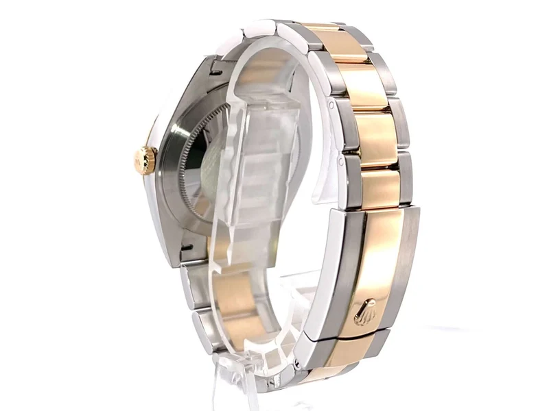 Rolex Datejust 41 Edelstahl Gelbgold 126333 Silber