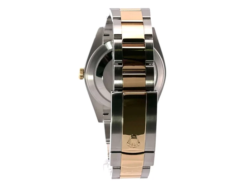 Rolex Datejust 41 Edelstahl Gelbgold 126333 Silber