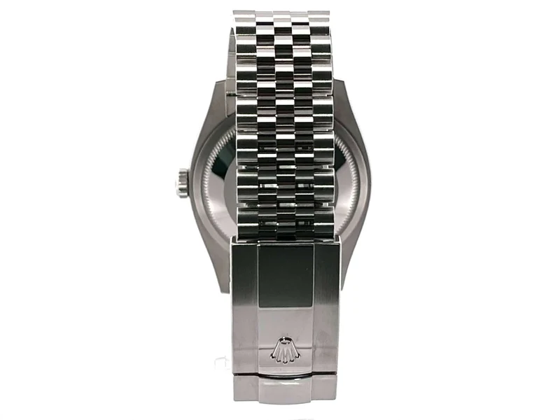 Rolex Datejust 36 Oystersteel Weißgold 126234 Blau J Diamant Jubile-Band LC100