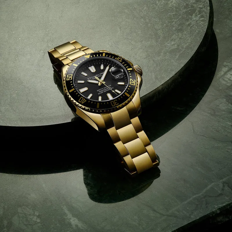 Stührling Depthmaster 3950A Quartz 42mm Diver