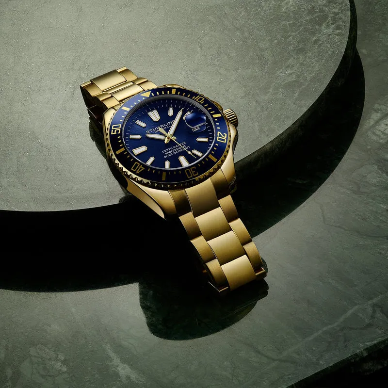 Stührling Depthmaster 3950A Quartz 42mm Diver