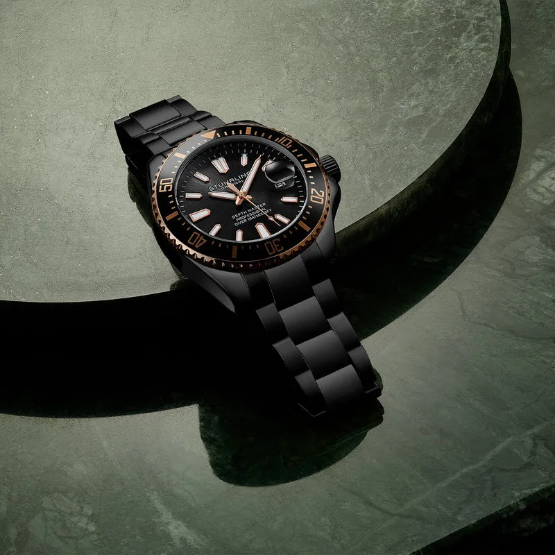 Stührling Depthmaster 3950A Quartz 42mm Diver