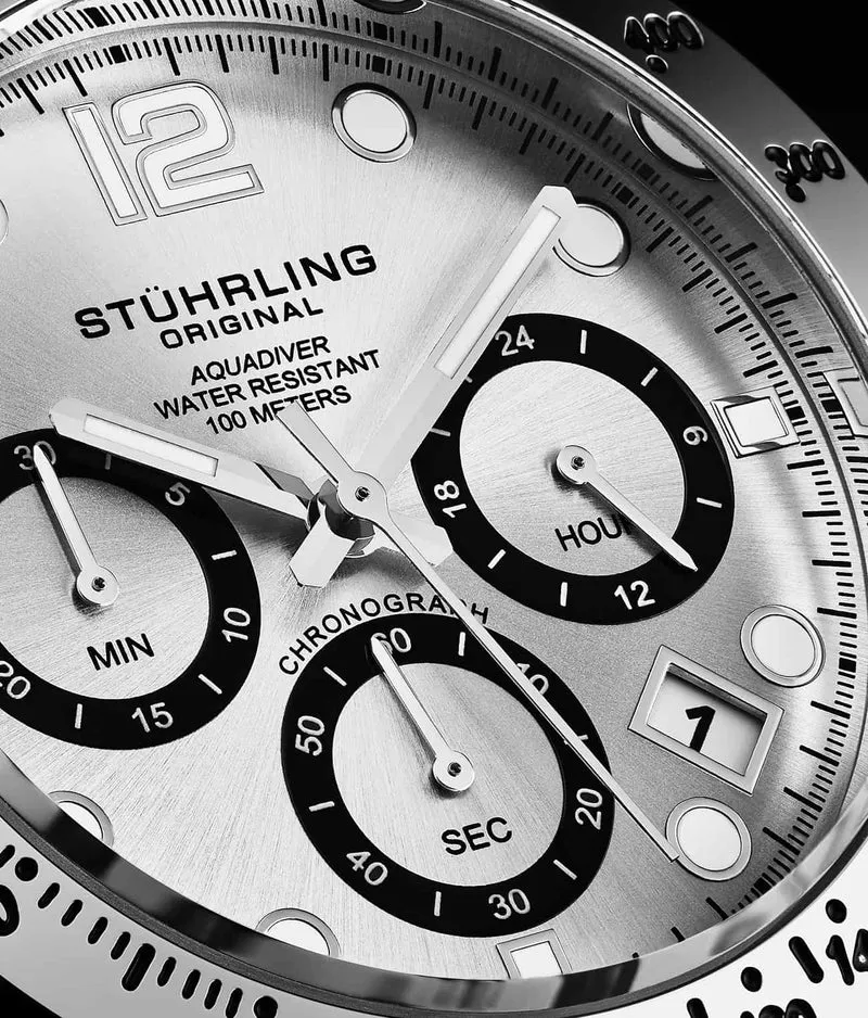 Stührling Ultima 3961 Quartz 42mm Diver