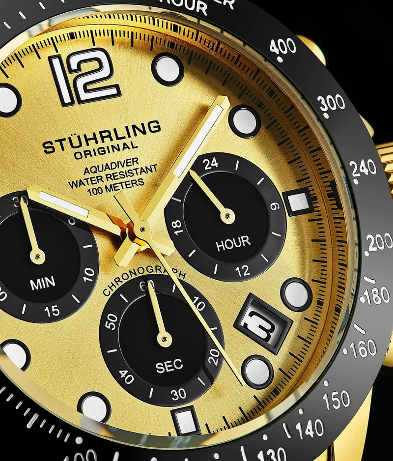 Stührling Ultima 3961 Quartz 42mm Diver