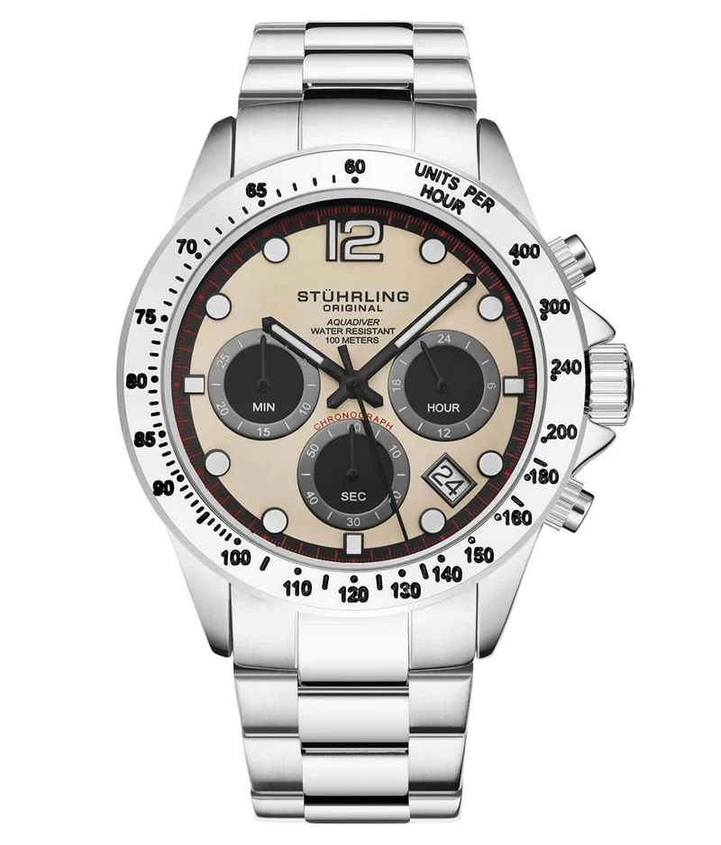 Stührling Ultima 3961 Quartz 42mm Diver