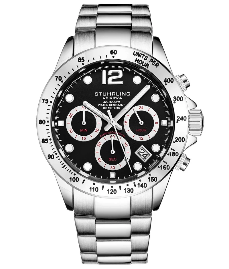 Stührling Ultima 3961 Quartz 42mm Diver