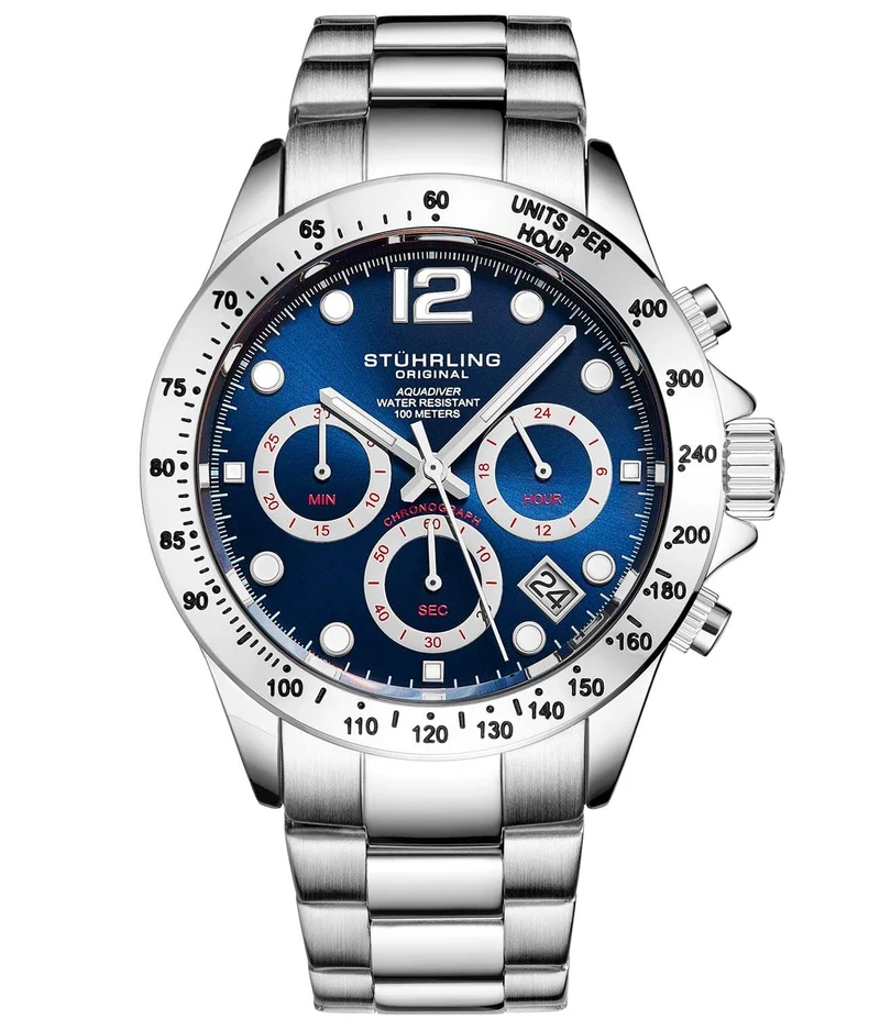 Stührling Ultima 3961 Quartz 42mm Diver