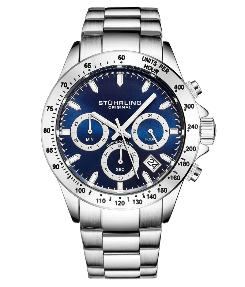 Stührling Ultima 3960 Quartz 42mm Chronograph