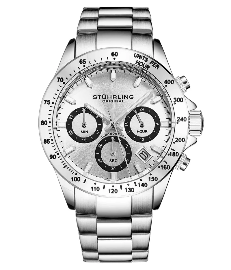 Stührling Ultima 3960 Quartz 42mm Chronograph