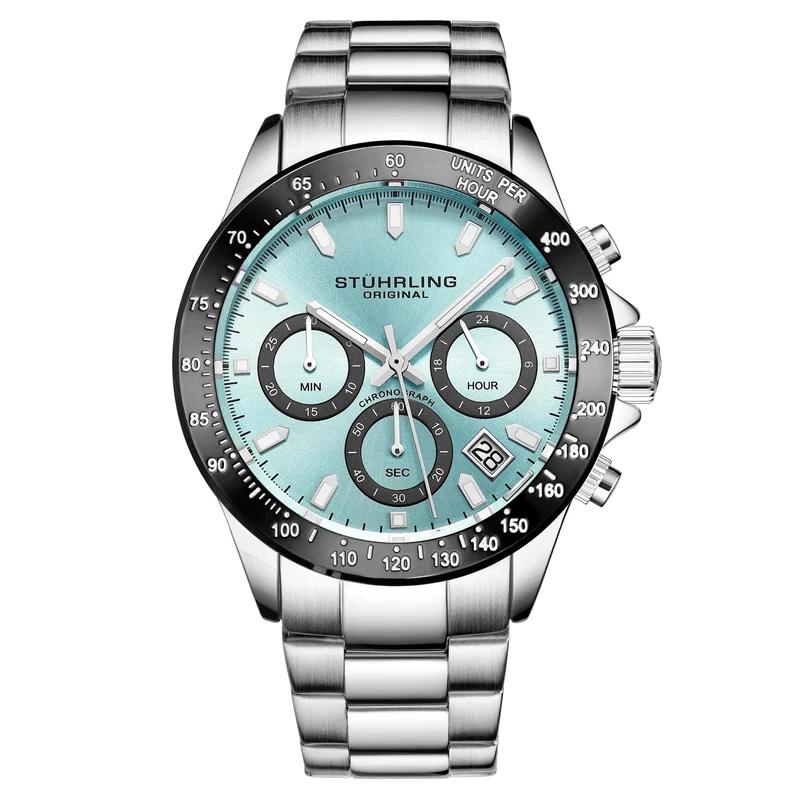 Stührling Ultima 3960 Quartz 42mm Chronograph
