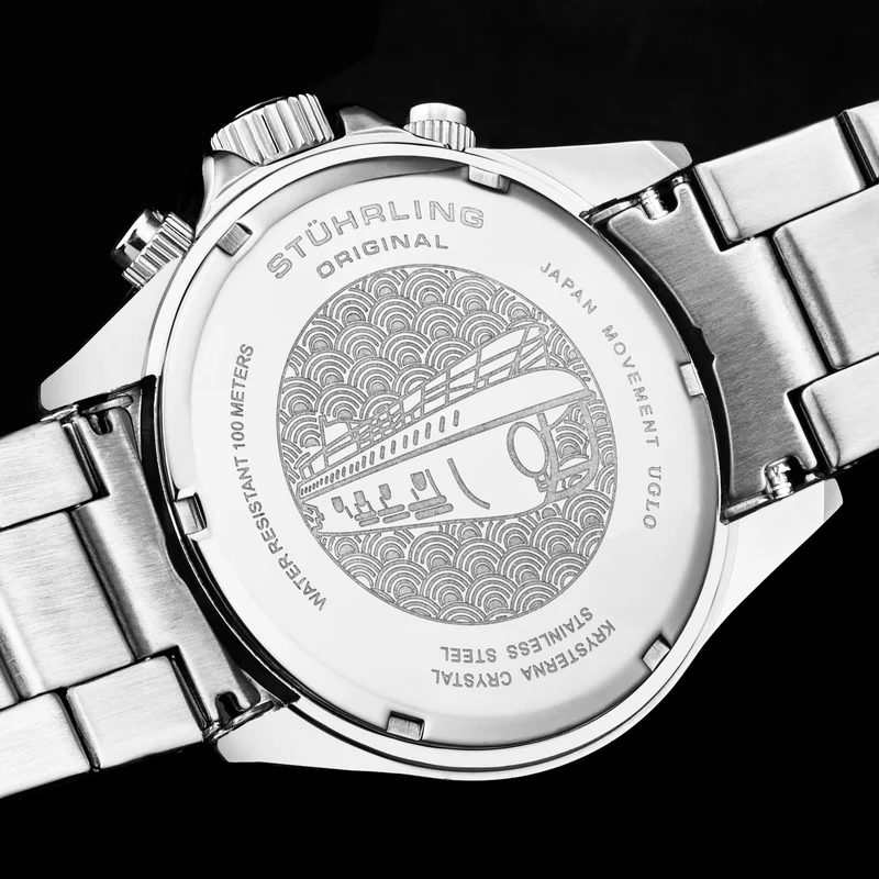 Stührling Ultima 3960 Quartz 42mm Chronograph