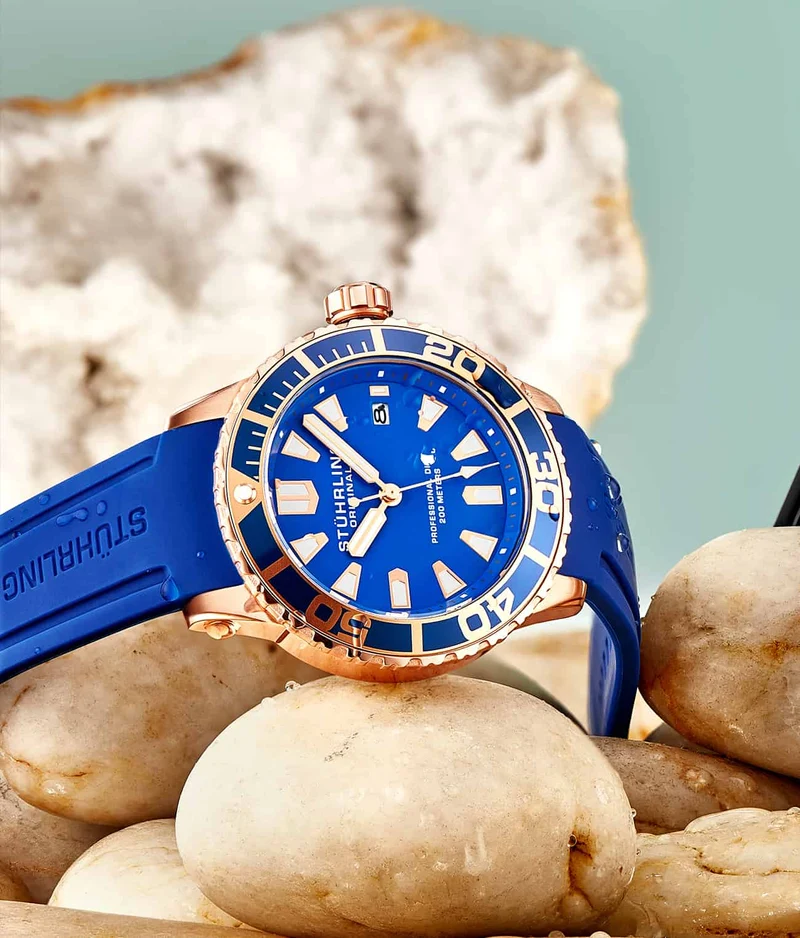 Stührling Sailtimer 708 Quartz 42mm Diver