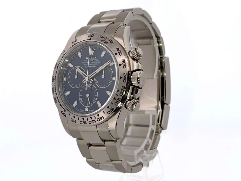 Rolex Cosmograph Daytona 116509 Weißgold Blau