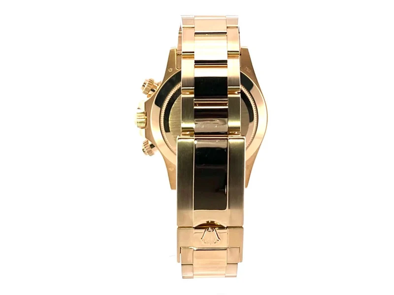 Rolex Cosmograph Daytona Gelbgold 116508 Schwarz Diamant
