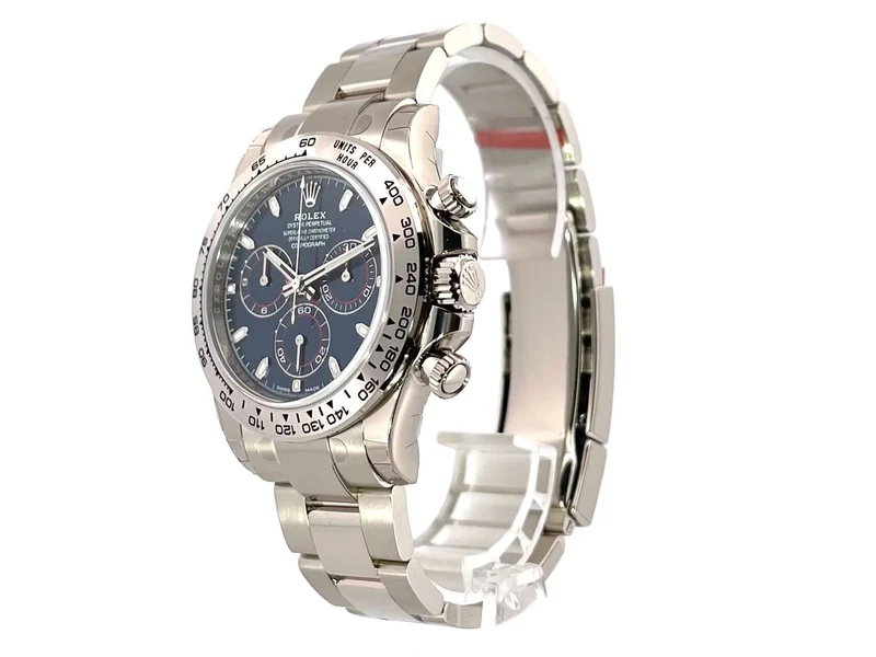 Rolex Cosmograph Daytona 116509 Weißgold Blau