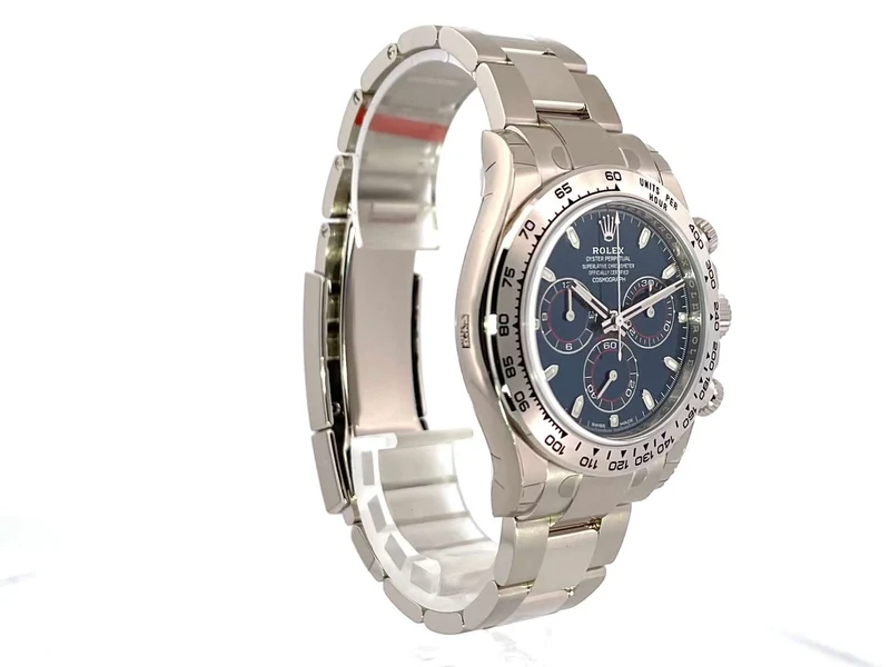Rolex Cosmograph Daytona 116509 Weißgold Blau