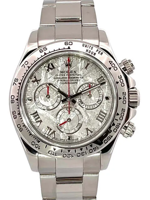 Rolex Cosmograph Daytona 116509 Weißgold Meteorit