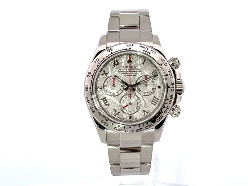 Rolex Cosmograph Daytona 116509 Weißgold Meteorit