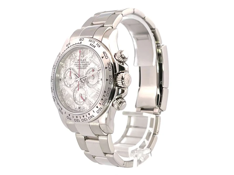Rolex Cosmograph Daytona 116509 Weißgold Meteorit