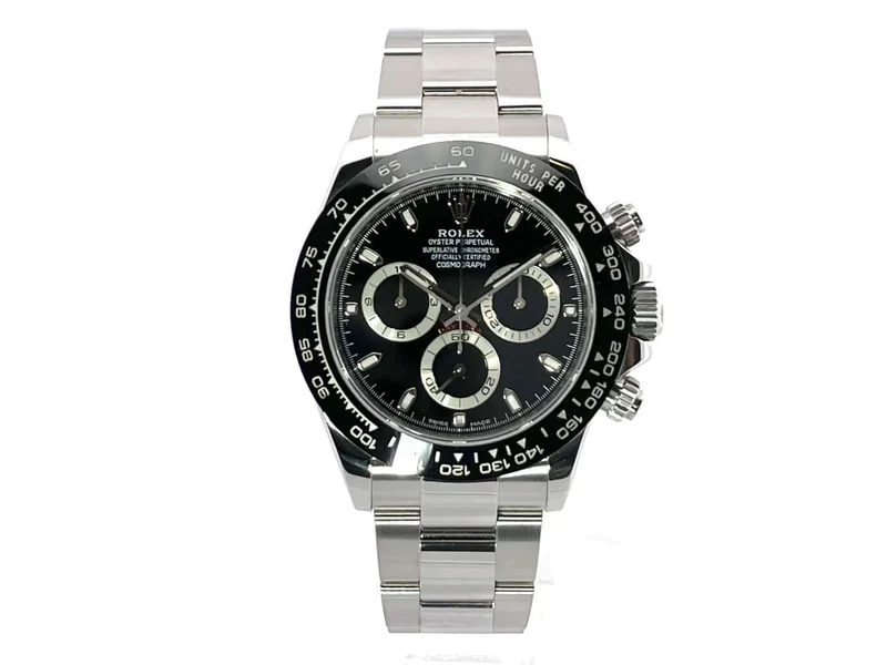 Rolex Daytona Edelstahl 116500LN Schwarz