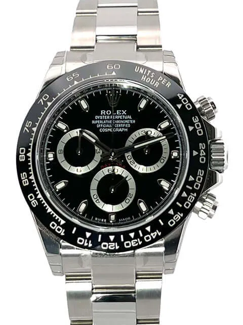 Rolex Daytona Edelstahl 116500LN Schwarz
