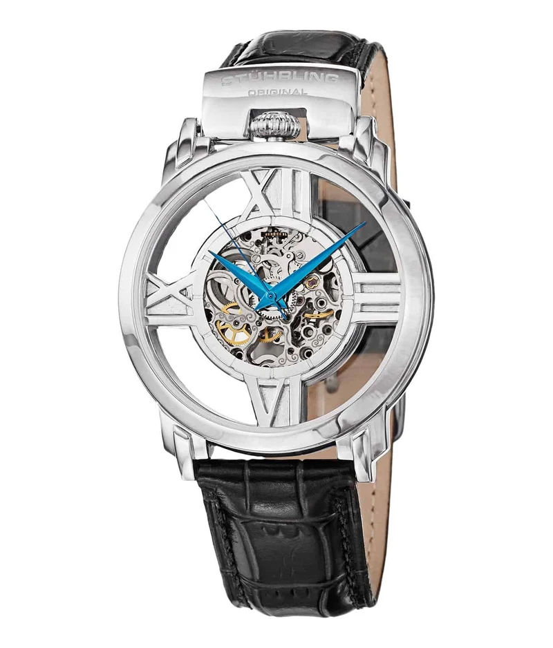 Stührling Winchester Cross 276 Automatic 40mm Skeleton