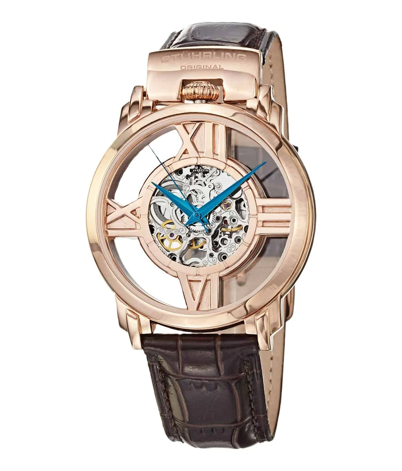 Stührling Winchester Cross 276 Automatic 40mm Skeleton